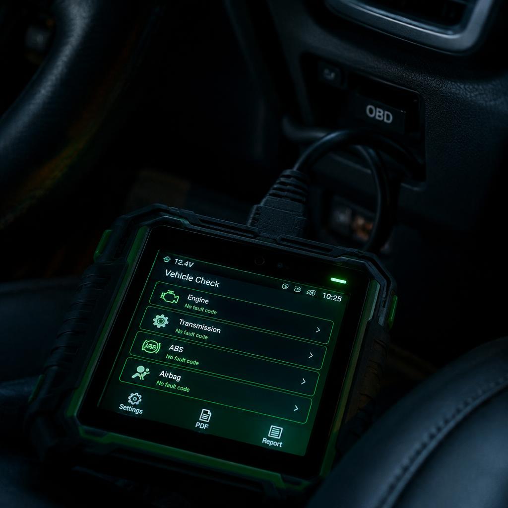 Diagnostic equipment used for immobiliser programming